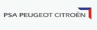 Logotipo PSA Citröen Peugeot.