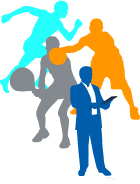 Deporte y trabajo.