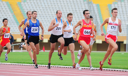 Javier Soto, atleta.