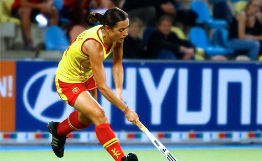 Bárbara Malda, jugadora de hockey.