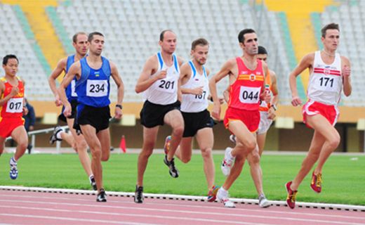 Javier Soto, atleta.